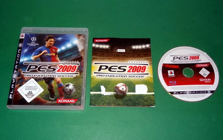 PES 2009 Pro Evolution Soccer mit Anl. u. OVP fuer Playstation 3 PS3 - Bild 1 von 1