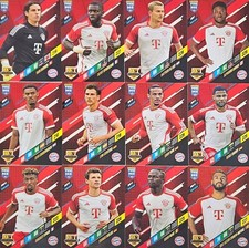 Panini FIFA 365 Adrenalyn XL 2024 all 12 base cards teams Madrid/Bavaria etc