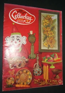 More Adventures in CELLUCLAY INSTANT PAPIER MACHE - vintage craft booklet - Picture 1 of 3