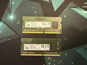 Kingston 16GB (2x8GB) PC4-25600 (DDR4-3200) SODIMM Notebook Laptop Memory - Picture 1 of 2