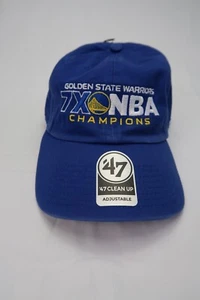 Golden State Warriors '47 7-Time NBA Finals Champions Clean Up Adjustable Hat - Picture 1 of 3
