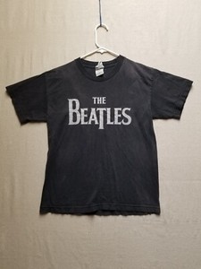 The Beatles - Apple Corps LTD Spell Out Logo - 2005 Band T Shirt - Sz L