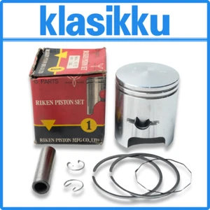 Fit For Kawasaki KE125 KS125 Piston Kit Oversize 0.50 Piston Ring + Pin Clips - Picture 1 of 7