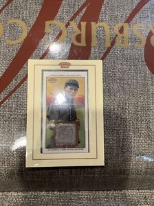 2002 Topps 206 Framed JOHNNY EVERS Game Worn Uniform Jersey Relic Swatch 🔥05/29