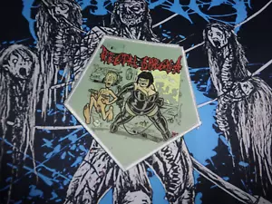 Rectal Smegma Shape Patch Death Metal Cliteater Ghoul Spasm Brutus Groinbard x - Bild 1 von 1