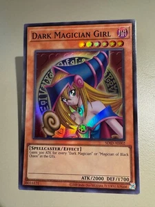 Yugioh Asian English SDID-AE002 Dark Magician Girl Super Rare Uncensored Art NM - Picture 1 of 5