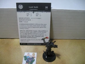 =Dungeons and Dragons D&D GIANTS OF LEGEND Lord Soth 36/72 con tarjeta = - Imagen 1 de 1