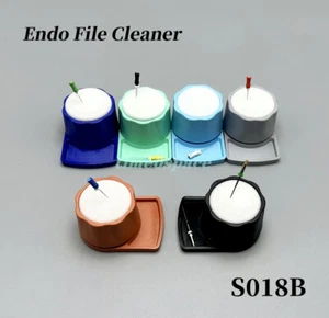 Dental Round Endo Cleaner Stand Cleaning Foam Sponge File Holder Autoclave - Picture 1 of 19