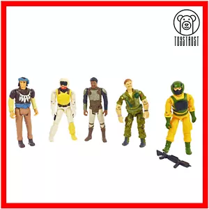 GI Joe Action Figure Bundle Lot 5x Figures Vintage Galoob Hasbro 80s INCOMPLETE - Picture 1 of 23