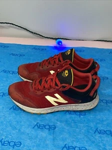 New Balance ARISHI Shoes Boys Size 3 Red Black Gold - Picture 1 of 14