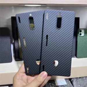 Kohlefaser ultradünne Abdeckung Etui für ZTE Nubia RedMagic 8 Pro + matt harte Rückseite - Bild 1 von 14