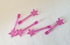 LEGO Pink Wands Minifigure Minidoll  Birthday Party Fairy Friends Tool Set of 5