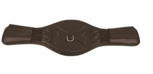 Mark Todd kurze gepolsterte Dressur Gürtel Havanna braun 26" UVP £102,99 (464081)