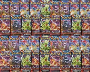 36x OBSIDIAN FLAMES Sealed BOOSTER PACKS (Box lot - 10 Pokemon Cards Per Pack) - Picture 1 of 1