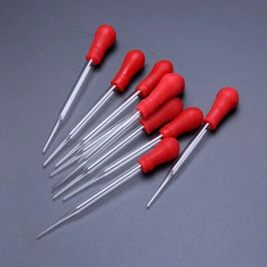 10 PCS Calibrated Glass Dropper Essential Oil Dropper Pipettes - Picture 1 of 10