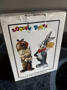 Saleros y pimenteros Bugs Bunny & Elmer Fudd 1993 Looney Tunes - Imagen 1 de 5