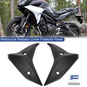 Radiator Side Cover Fairing Panels for YAMAHA tracer 900 GT 2018-2020 Black - Picture 1 of 11