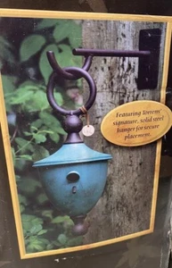 Tom Torrens BIRD Copper Tone Hand Crafted Acorn Bird House NEW Open Box - Rare - Picture 1 of 19
