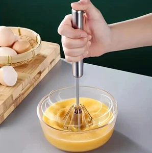 Handheld Stainless Steel Mixer Whisk Essential Kitchen Gadget Appliance (1ct) - Picture 1 of 3