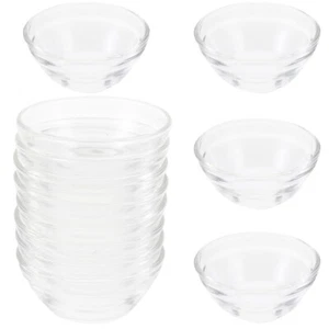 12Pcs Glass Food Storage Bowls Pudding Containers for Parties - Picture 1 of 12