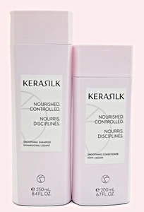 Kerasilk Essentials glättendes Shampoo 8,4 Unzen & Conditioner 6,7 Unzen Set - Bild 1 von 4