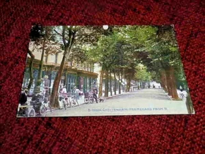 Alte Postkarte 1910er - Cheltenham Spa Promenade von Norden - verschickt und frankiert - Bild 1 von 3