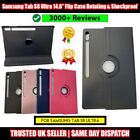 For Samsung Tab S8 Ultra 14.6” Flip Case 360 Rotating Shockproof Leather Case