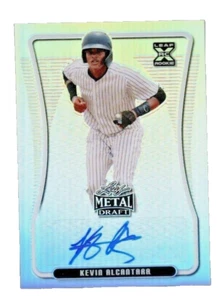 Autografo Kevin Alcantara 2020 bozza metallo foglia - Foto 1 di 1