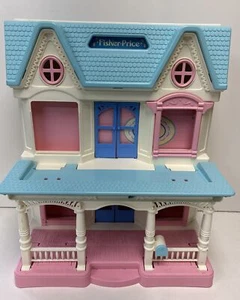 Vintage 1993 Fisher Price Loving Family Dream klappbares Puppenhaus nur - Bild 1 von 10