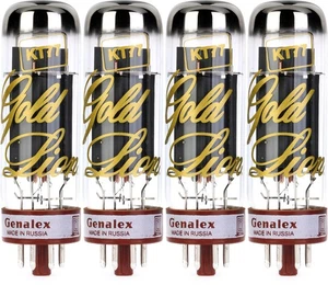 Genalex Gold Lion KT77 Power Tubes - Matched Quartet - Picture 1 of 5