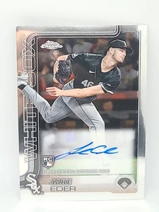 2025 Topps Chrome - Rookie Autographs Jake Eder #RA-JE - Picture 1 of 2