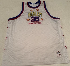 Camiseta deportiva vintage 2002 Meadowlark Lemon Harlem Globetrotters 75th Ann'y FUBU 3XL - Imagen 1 de 9