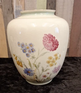 VEB Reichenbach, Kleine Porzellan Vase, Blumen Motiv, 60er Jahre - Bild 1 von 7
