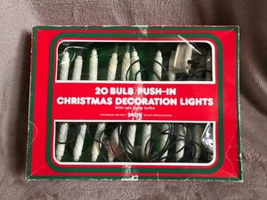 Vintage/retro Candle Lights (Christmas Fairy Kitsch) - Picture 1 of 7