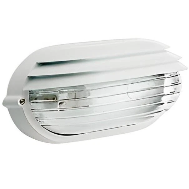 Lampada applique da esterno palpebra ovale colore Bianco attacco E27 Sovil 787/0 - Immagine 1 di 2