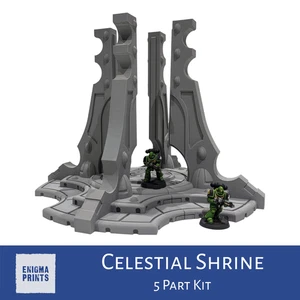Celestial Shrine | Ivdyris | Space Elf Terrain Scenery for Tabletop Wargaming - Picture 1 of 6