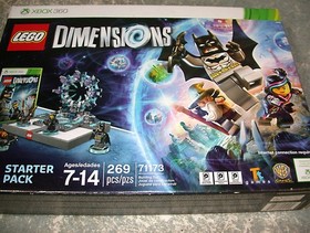 LEGO Dimensions 71173 STARTER PACK, XBOX 360 unopened, sealed box