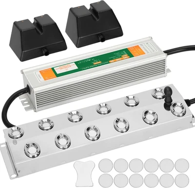 Ultrasonic Mist Maker Fogger 12 Head(9000Ml/H), 110V 400W Power Water Proof Ultr - Image 1 of 4