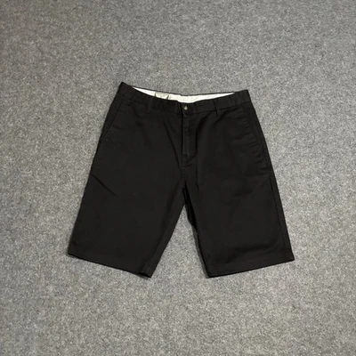 Volcom VMonty Chino Shorts Size 32 Black Casual Fit - Image 1 of 4