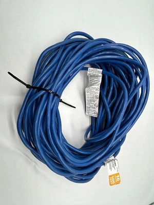 Husky 100 ft. 16/3 Medium Duty Cold Weather Indoor/Outdoor Extension Cord, Blue - Image 1 of 4