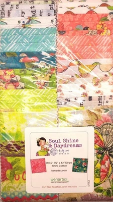Jelly Roll OVP Soul Shine & Daydream Benartex und Kombistoffe Patchworkstoff - Bild 1 von 4