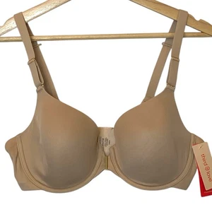 Third Love Front Close T-Shirt BH Damen 34D Taupe Alltag Unterstützung Komfort Neu mit Etikett - Bild 1 von 10