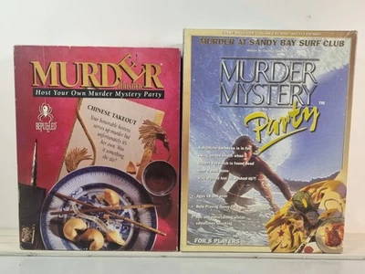 Murder Mystery Bepuzzled Games Bundle — Chinese Takeout & Sandy Bay Surf Club - Image 1 of 4