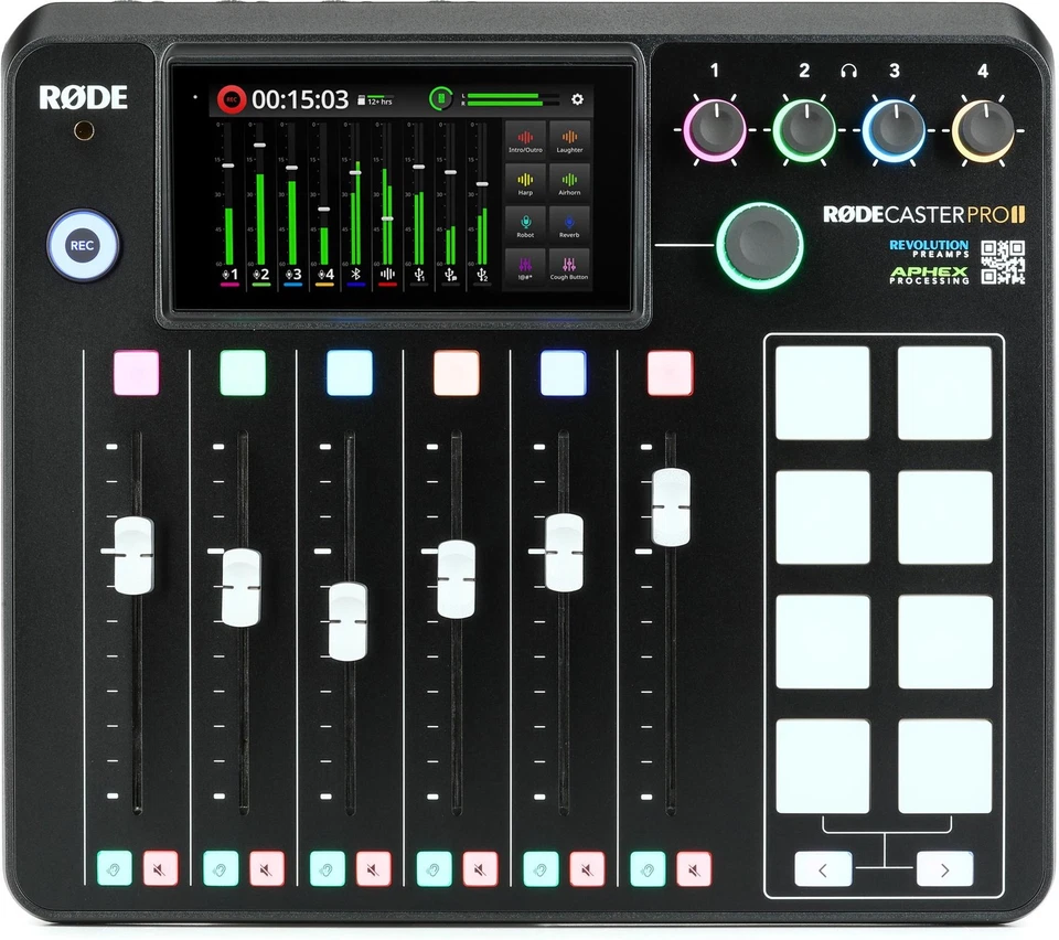 Rode RODECaster Pro II Podcast Production Console - Image 1 of 1