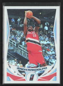 2004-05 Topps Chrome Zach Randolph #78 Refractor Portland Trail Blazers - Picture 1 of 2