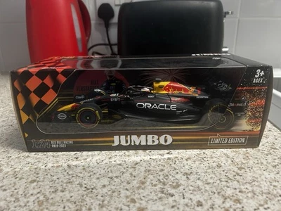 Red Bull Racing Honda Max Verstappen 1 RB19 2023 GP de Holanda Fórmula 1 1:24 Jumbo Foto 1 de 4