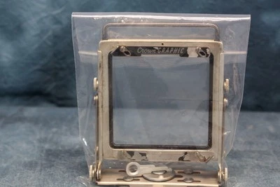 Graflex Crown Speed Graphic 4X5 Front Standard "Crown" slides complete 100% - Image 1 of 4