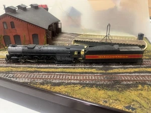 CUSTOM KITBASH 4-8-4 NEW ENGLAND PVT ROAD HO SCALE STEAM LOCOMOTIVE VINTAGE - Picture 1 of 10