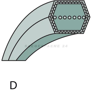 Mähwerkantrieb  Keilriemen K5410-71420 für  Kubota Mäher RCK48GREC - Bild 1 von 1