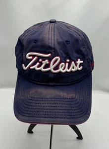 Titleist Womens Pro V1 FJ Adjustable Blue Pink Adjustable Strap Hat Golf - Picture 1 of 7
